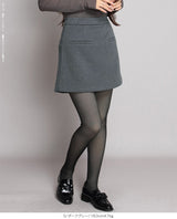 メルトンスカートショートパンツ