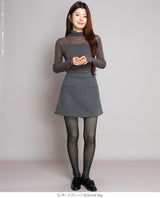 メルトンスカートショートパンツ