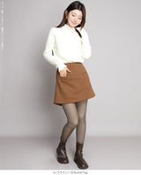 メルトンスカートショートパンツ