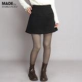 メルトンスカートショートパンツ