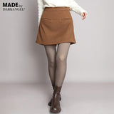メルトンスカートショートパンツ
