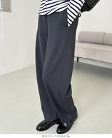 ツイル調ストレッチ裏起毛カーブパンツ