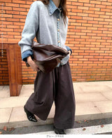 フェイクレイヤードカーディガン