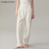 腹巻付きモールニットルームパンツ