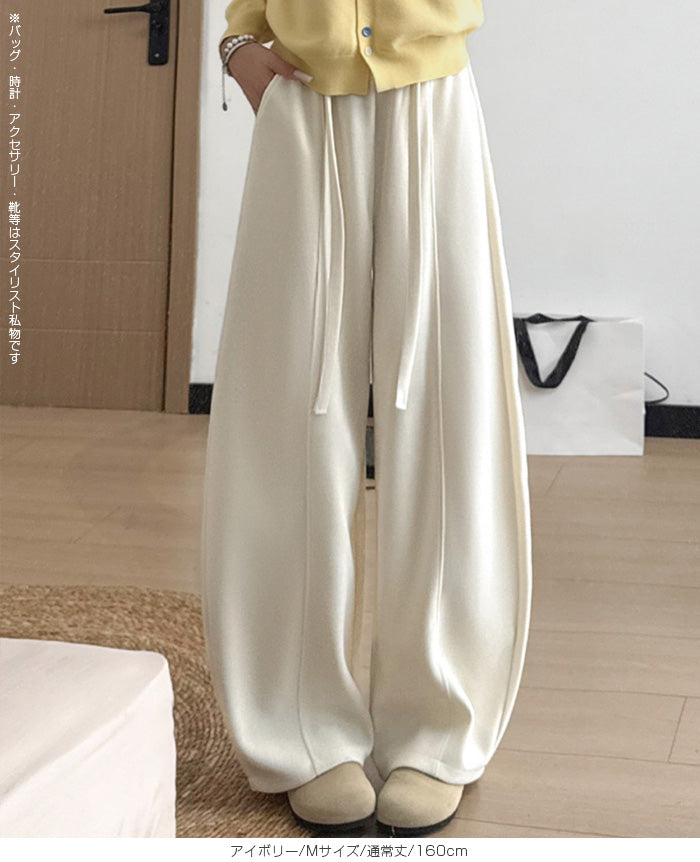 選べる丈コーデュロイカーブパンツ