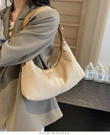 スエード調ワンショルダーバッグ