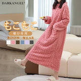 もこもこ ルームワンピース