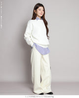 ゆったりニット