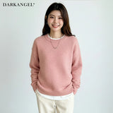 05color 長袖ゆったりニットトップス