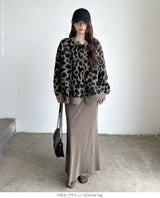 レオパード柄カーディガン