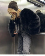 フェイクファーショート丈ジャケット