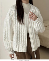 ゆったり＊中綿 大人のショートジャケット