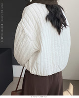 ゆったり＊中綿 大人のショートジャケット