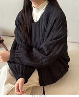 ゆったり＊中綿 大人のショートジャケット