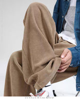 04color M/L/XLサイズ　裏起毛コーデュロイワイド＆ジョガーパンツ