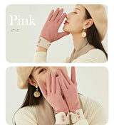 裏起毛 微起毛 スマホタッチ対応手袋