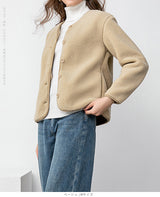 ボアフリースカーディガン