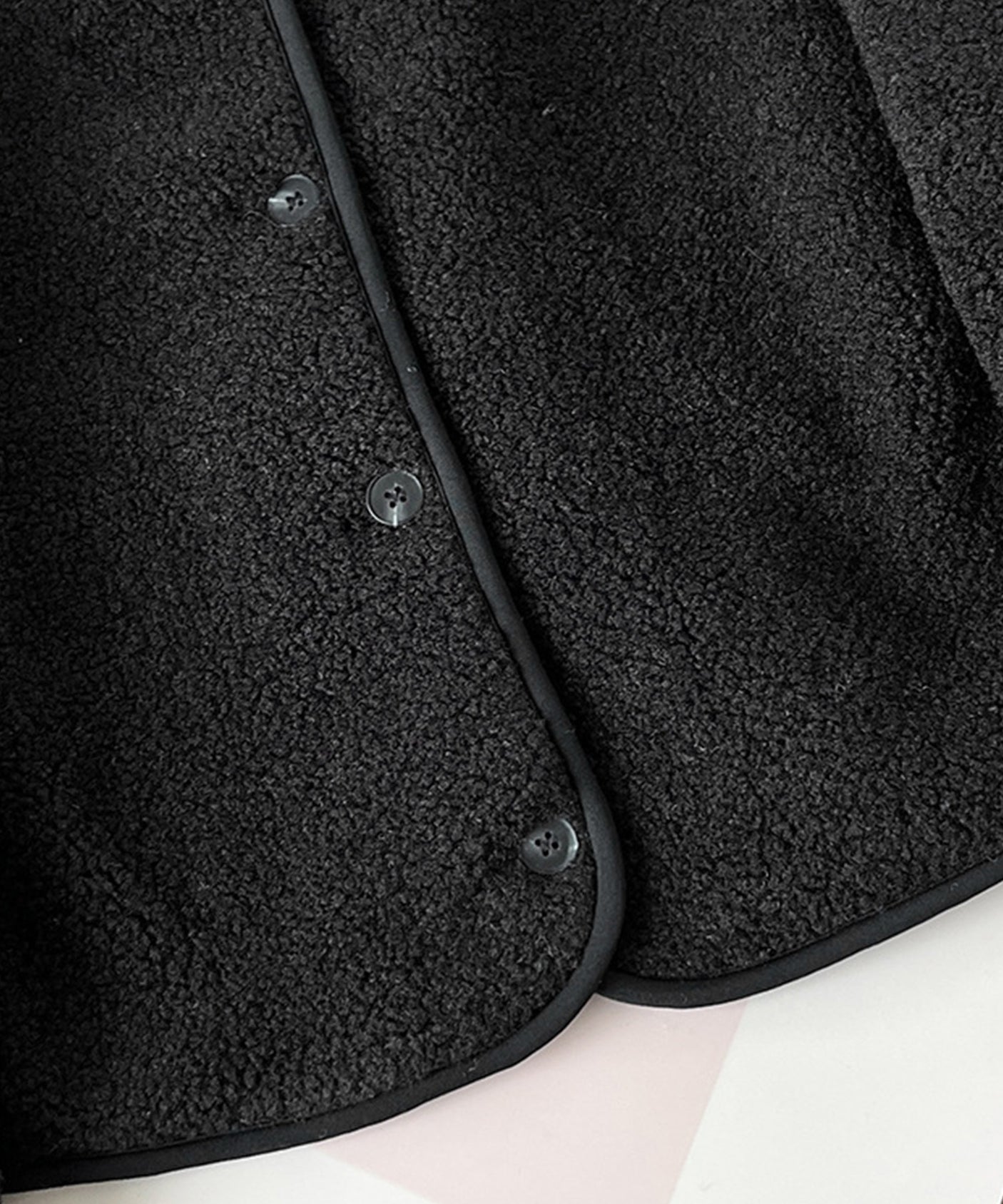 ボアフリースカーディガン