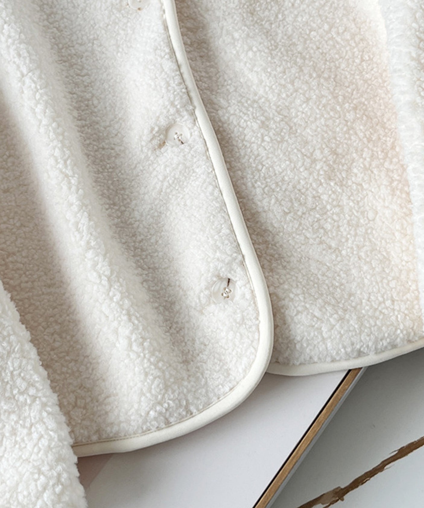 ボアフリースカーディガン