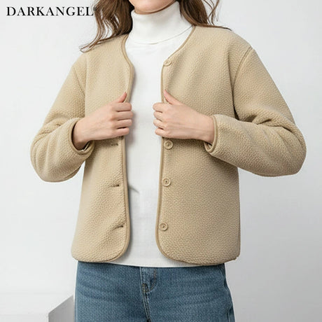 05color ボアフリースカーディガン