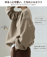 裏起毛スウェットプルオーバー