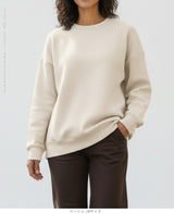 裏起毛スウェットプルオーバー