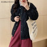 ドロストノーカラーキルティングジャケット