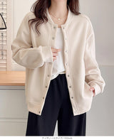 スウェットカーディガン