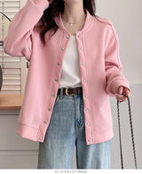 スウェットカーディガン