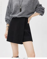 コーデュロイハイウエストスカートショートパンツ