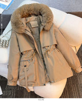 ボアライナー付きショート丈コート