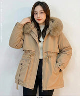 ボアライナー付きショート丈コート