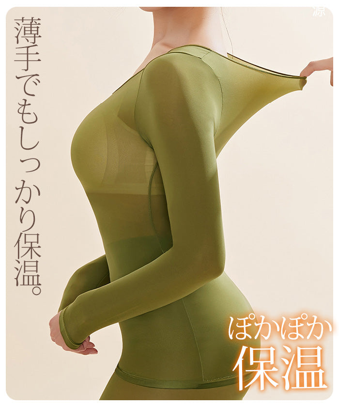 “着られるストッキング”インナー セットアップ