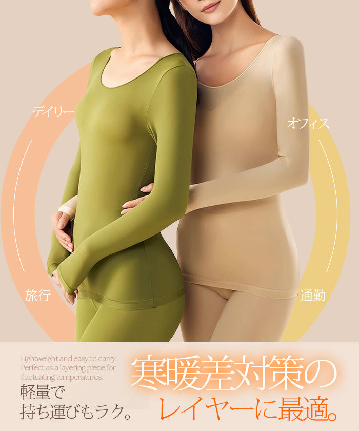 “着られるストッキング”インナー セットアップ