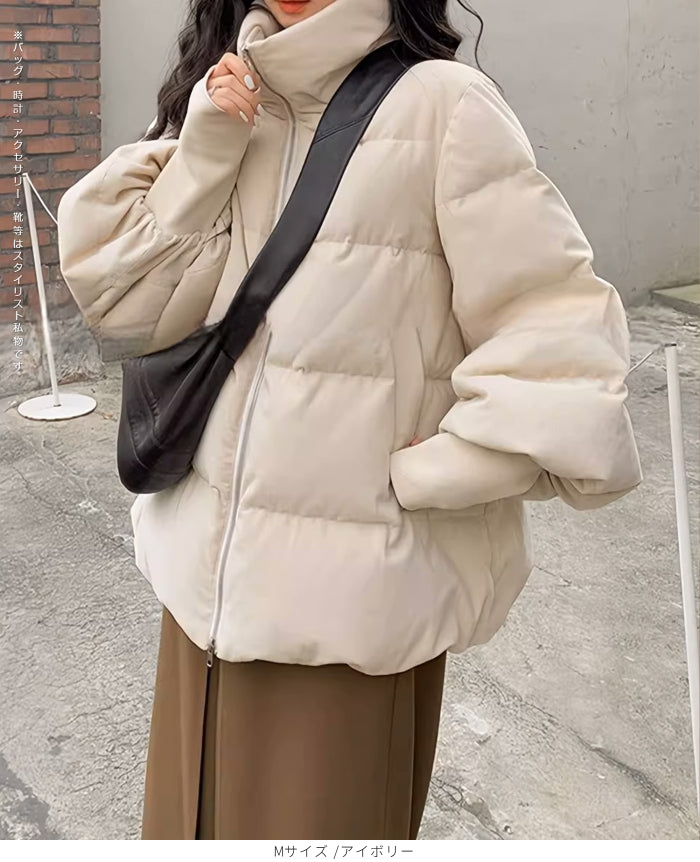 コーデュロイ中綿ジャケット