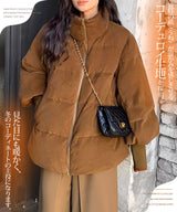 コーデュロイ中綿ジャケット