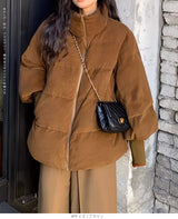 コーデュロイ中綿ジャケット