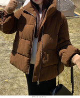 コーデュロイ中綿ジャケット