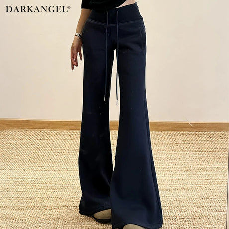 05color 選べる丈裏起毛美脚フレアパンツ