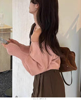 07color ゆるシルエットボートネックニット