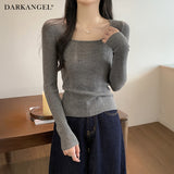 ランダムリブニット