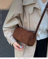 2wayスウェードドラムバッグ