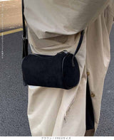 2wayスウェードドラムバッグ