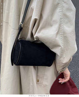 2wayスウェードドラムバッグ