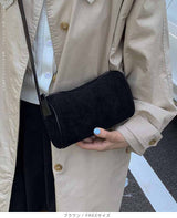 2wayスウェードドラムバッグ