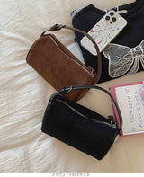 2wayスウェードドラムバッグ