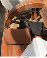 2wayスウェードドラムバッグ