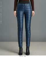 裏起毛防風キルティングパンツ