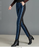 裏起毛防風キルティングパンツ