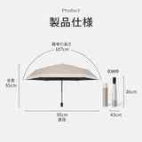 晴雨兼用コンパクト折りたたみ傘 自動開閉